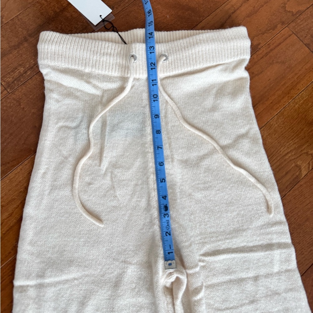 NWT Ally Tusk Knit Pants Andrea Iyamah cream small - Picture 8 of 9